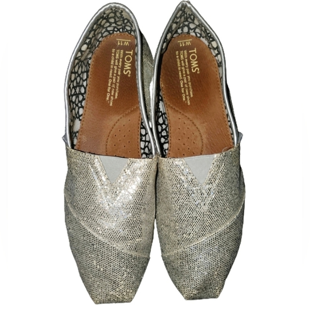 [11W] Toms ~ Alpargata Silver Glimmer
